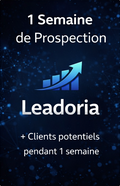 1 semaine de prospection